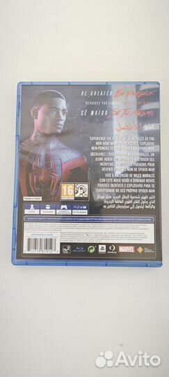 Человек паук майлз моралес ps4