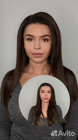 Прикорневой объём в авторской технике