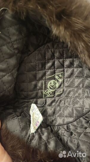 Мужская шапка из кролика натуральный мех