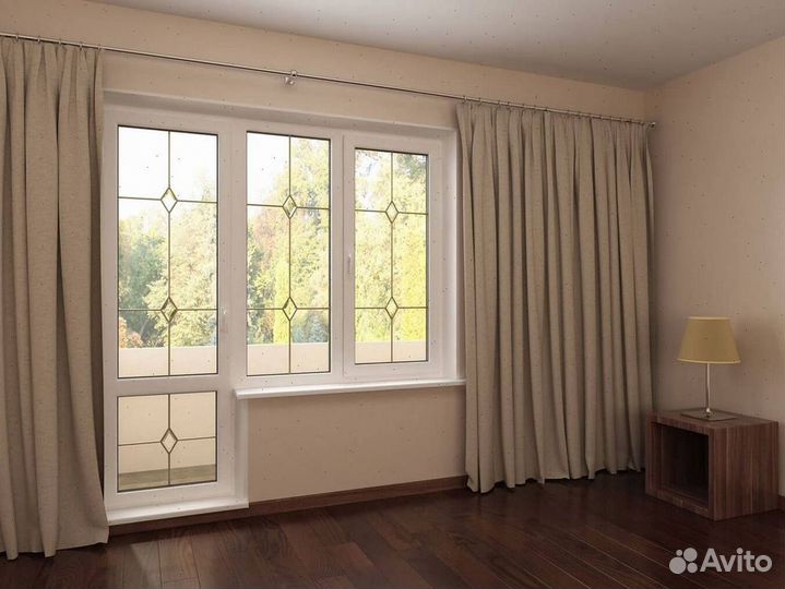 Балконный блок пвх