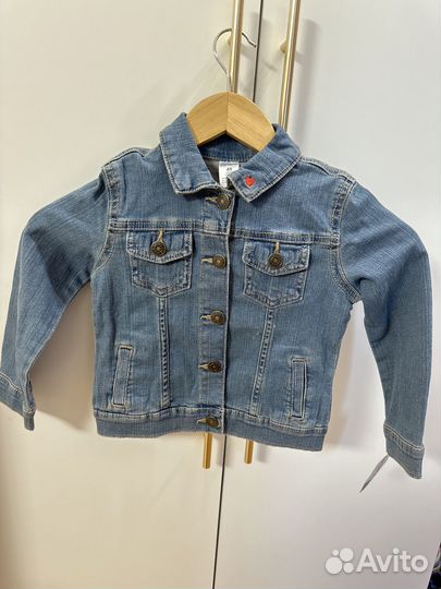 Джинсовая куртка 3-4 года Carter’s