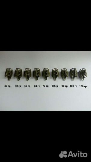 Рыболовные кормушки и груза