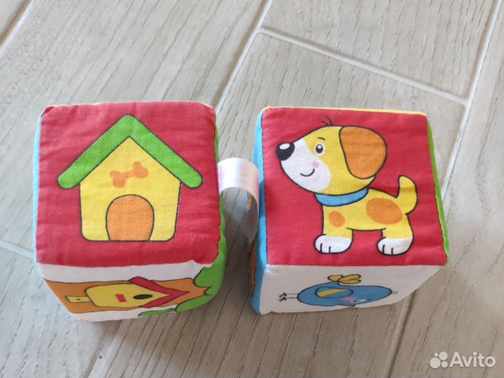 Кубики мягкие