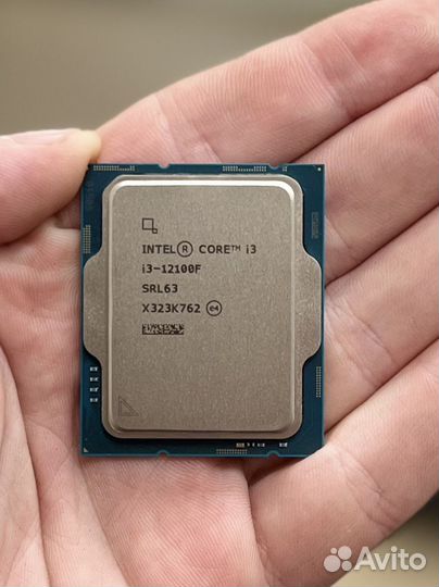 Процессор i3-12100F (LGA 1700) новый