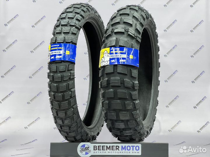 Michelin Anakee Wild 120/70-19 и 170/60-17
