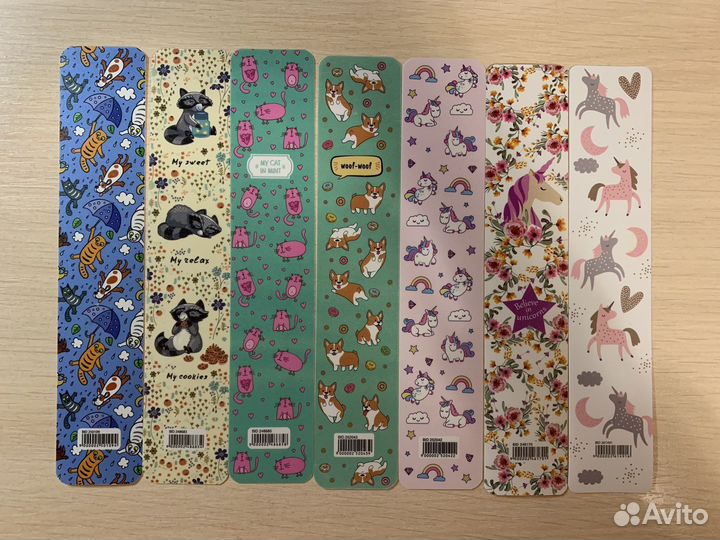 Набор книжных закладок