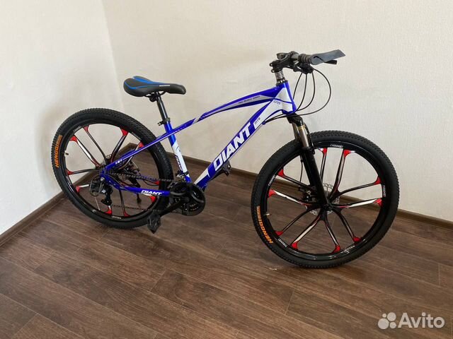 Велосипед взрослый на литых дисках 26 колеса diant