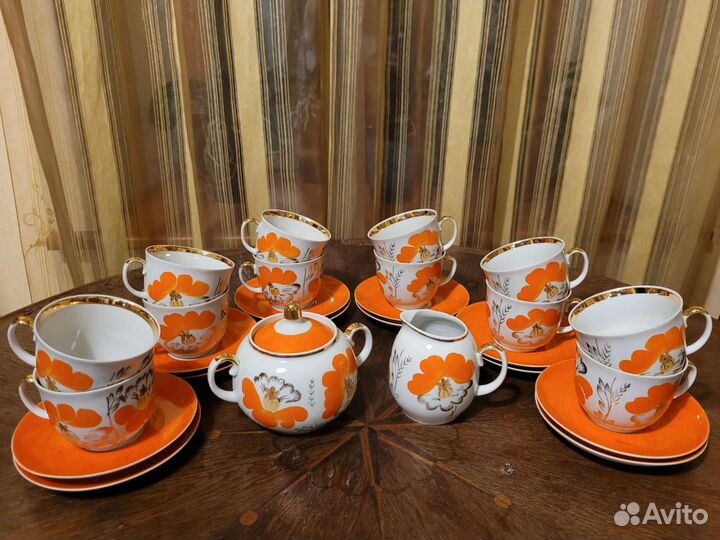 Сервиз чайный Барановка