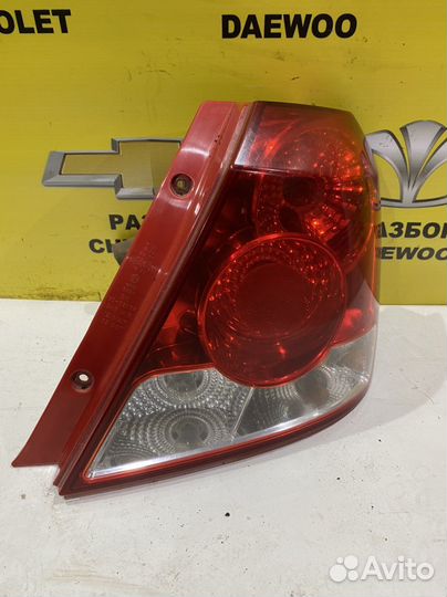 Задний правый фонарь шевроле авео хэтчбек