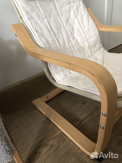 Детское кресло качалка IKEA поэнг