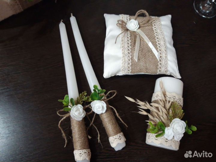 Свадебные аксессуары набор и букеты из конфет