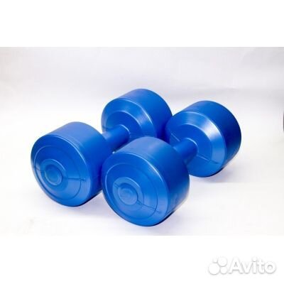 Гантели виниловые 2х5 кг