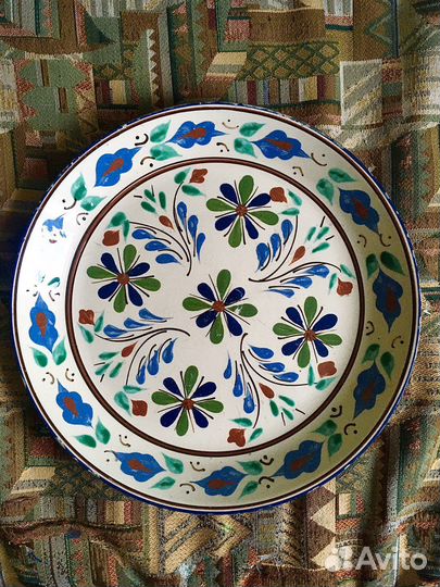 Тарелка керамическая