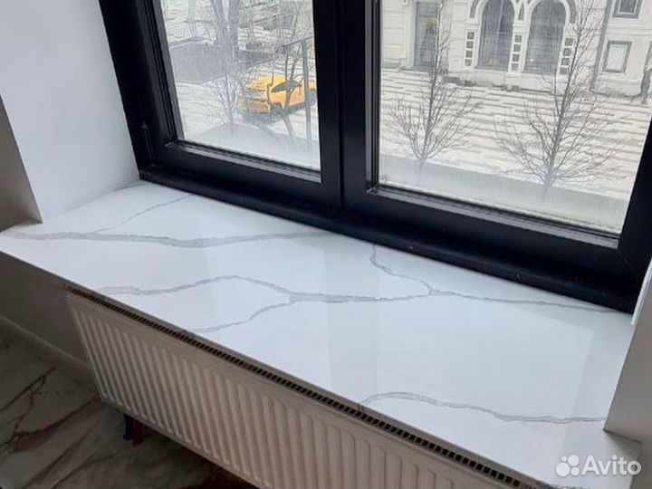 Подоконник из искусственного камня Metallic 350х60