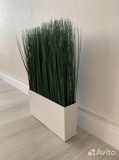 IKEA Искуссвенное растение и кашпо икея