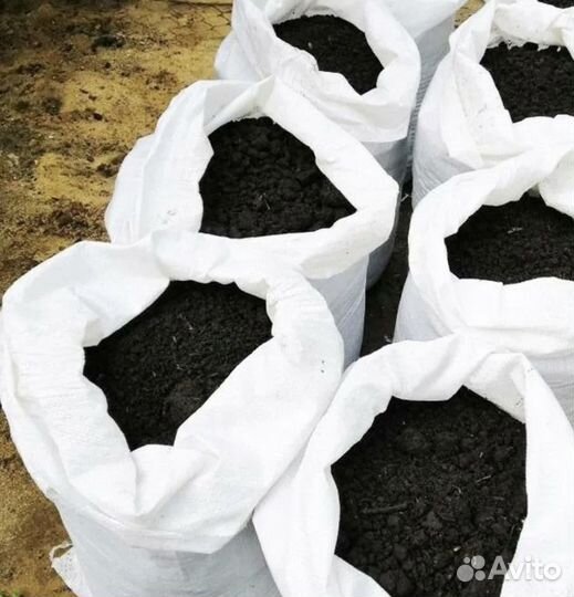 Чернозем в мешках 25кг