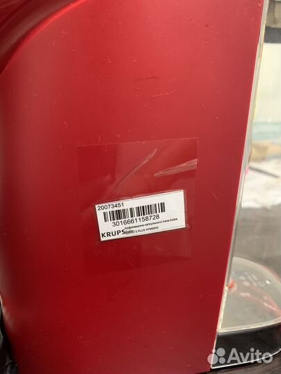 Капсульная кофемашина dolce gusto krups