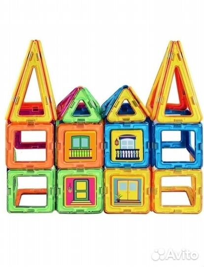 Магнитный конструктор новый