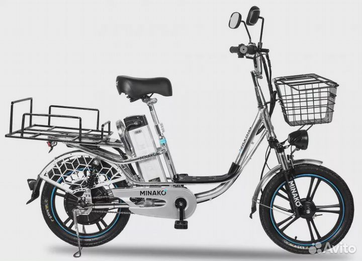 Электровелосипед Minako V8 PRO 15 ah