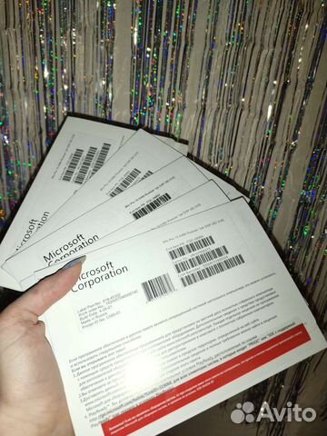 Microsoft Windows 10 PRO 64bit Russian