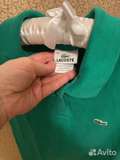 Поло Lacoste