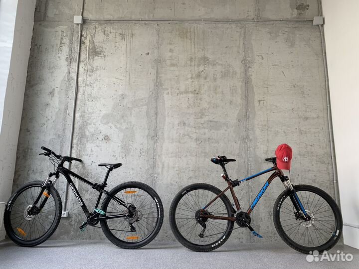 Merida big seven 100 и Cannondale 27.5 trail 7