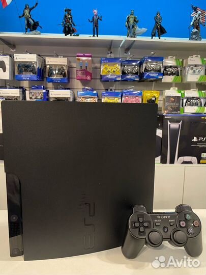 Sony PlayStation 3 Slim - PS3 - полный комплект