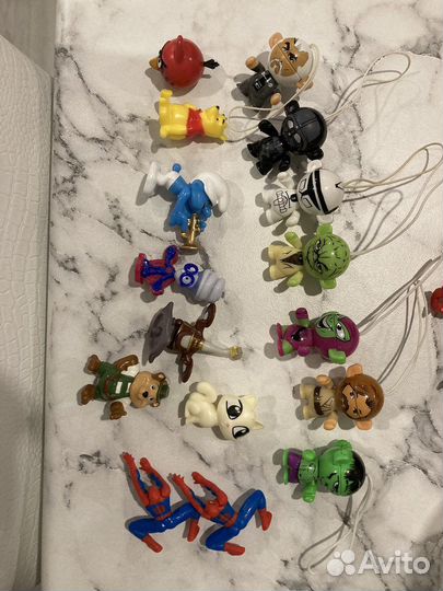 Игрушки из макдональдса и киндерсюрприза