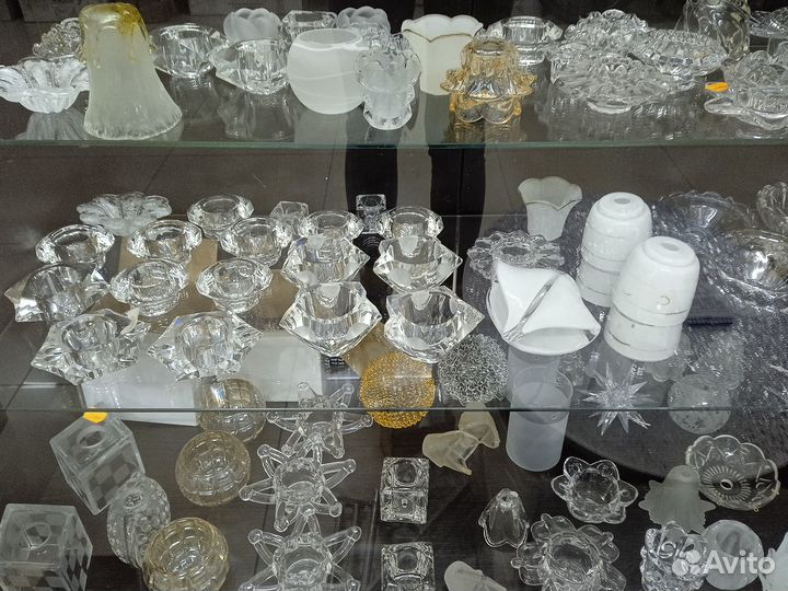 Плафоны для люстры стеклянные