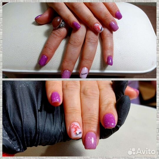 Маникюр брагино. Покрытие гель лак