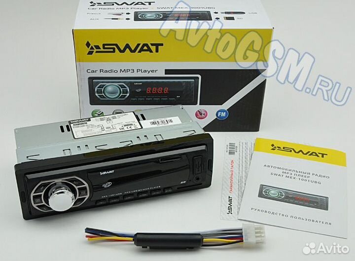 Магнитола Swat MEX-1001UBG