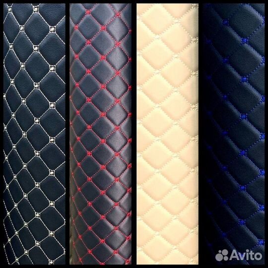 Стеганая экокожа