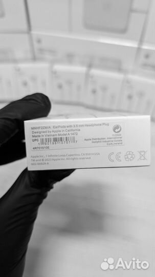 Проводные нaушники Apple EarPods 3.5mm Jack