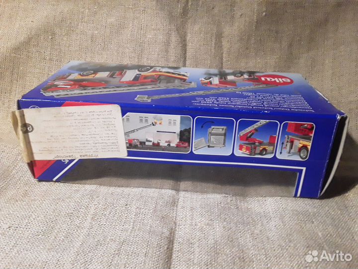 Коробка от модели siku