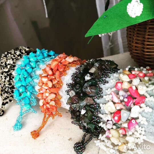 Браслеты из натурального камня