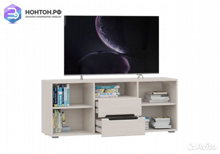 Тумба под тв 6 Эколь сандал светлый