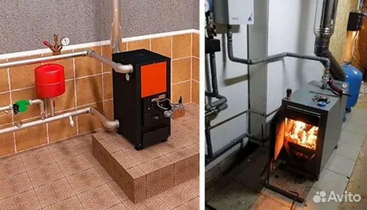 Монтаж отопление водоснабжение