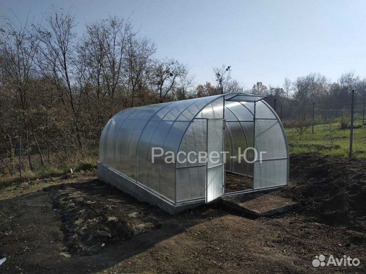 Теплица 3х6 с поликарбонатом 4мм