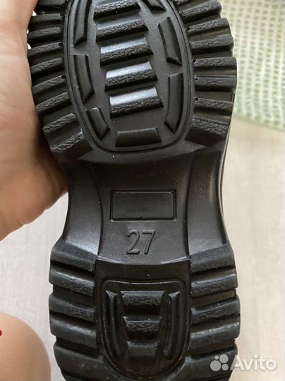 Ботинки/сапоги зимние для девочки 27р