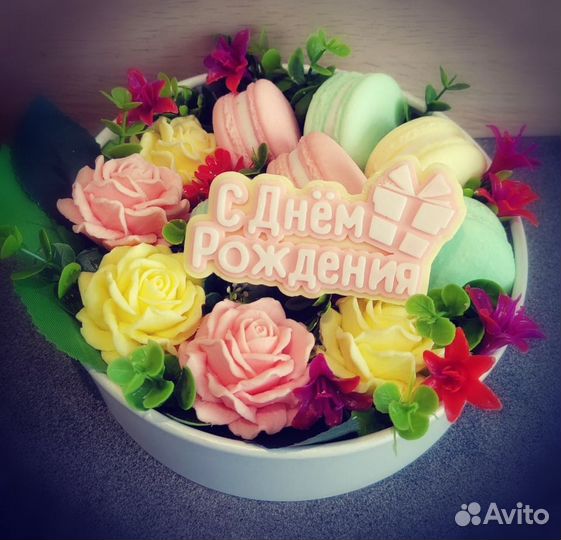 Композиция из мыла ручной работы