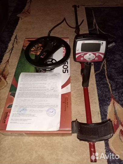 Металлоискатель minelab x terra 505 бу