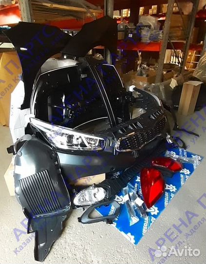 Бампер передний Kia Ceed 2 jd 2012-2015