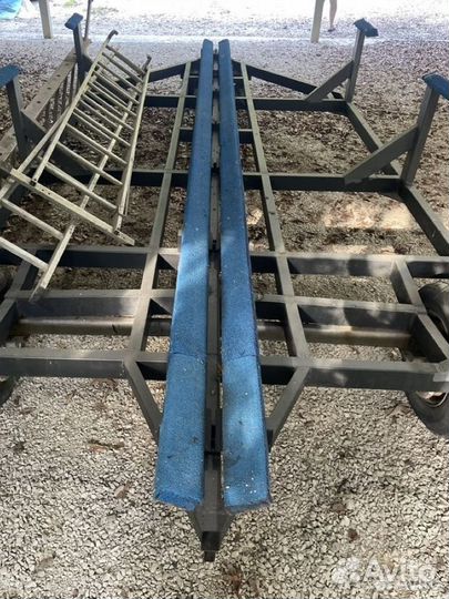 Телега для катера, стационарная тележка