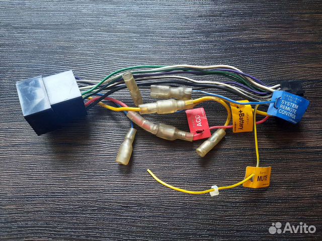 Переходник iso для подключения магнитолы