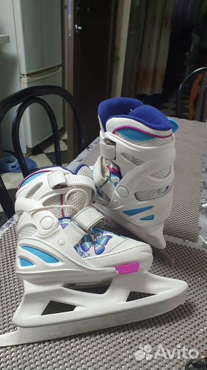 Коньки детские 26-30 раздвижные