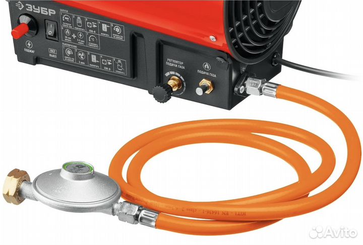 Газовая тепловая пушка (тпг-20) зубр