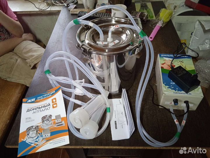 Доильный аппарат для коз на 5 л б/у
