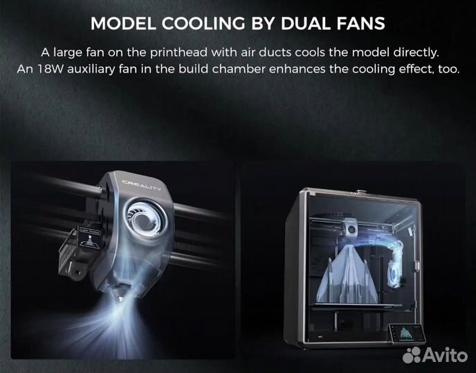 3D принтер Creality K1 Max V4 новые