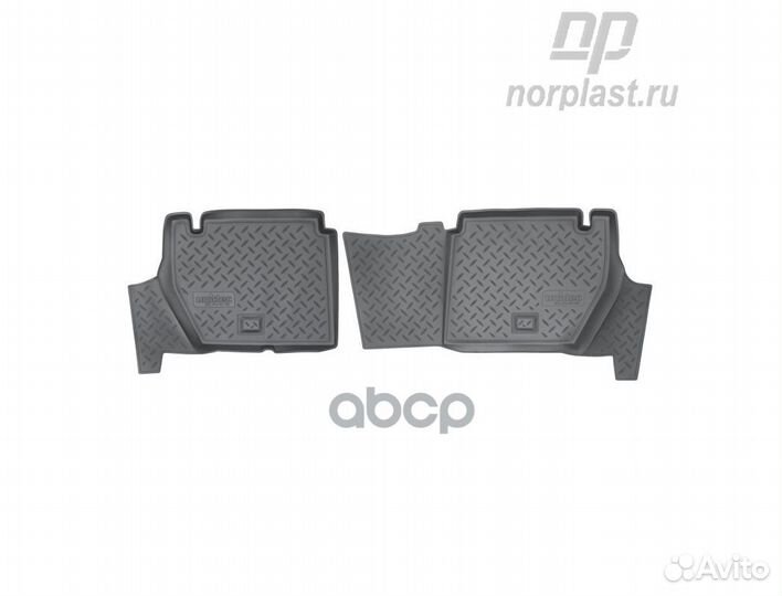 Коврики в салон резина norplast citroen Berling