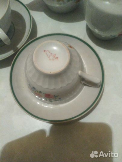 Фарфоровый сервиз СССР Дулево